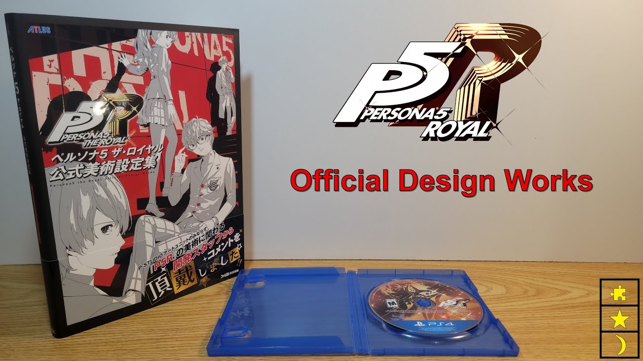Persona 5 Royal Official Design Works art book (4K)
