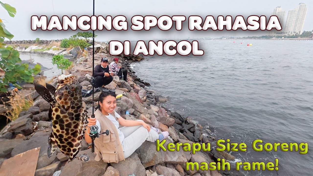 Mancing di ANCOL ikannya galak ! | BONGKAR SPOT RAHASIA |
