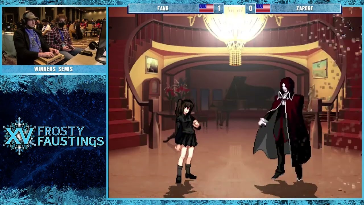 Top 8 - Melty Blood AACC 2023 Frosty Faustings XV (Monarch, TYTH, Dues, Kyros)