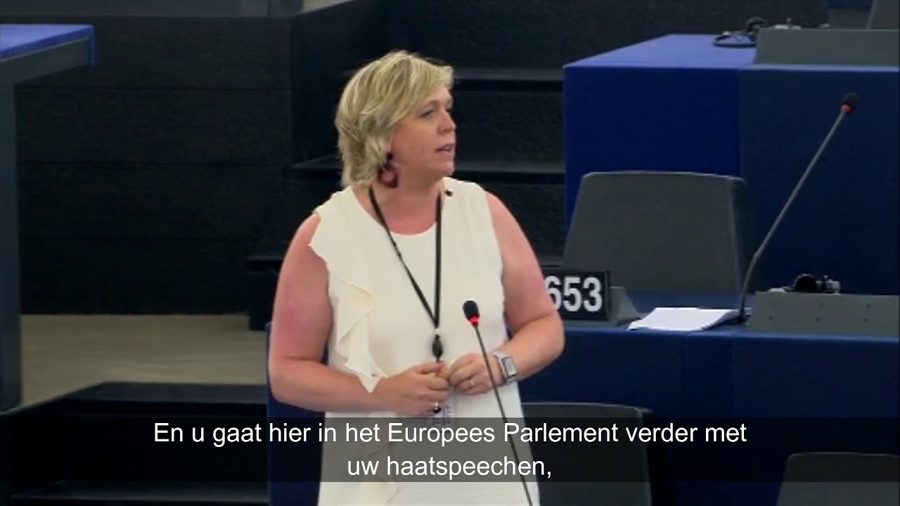 Reactie op haatspeech Gerolf Annemans in Europees Parlement