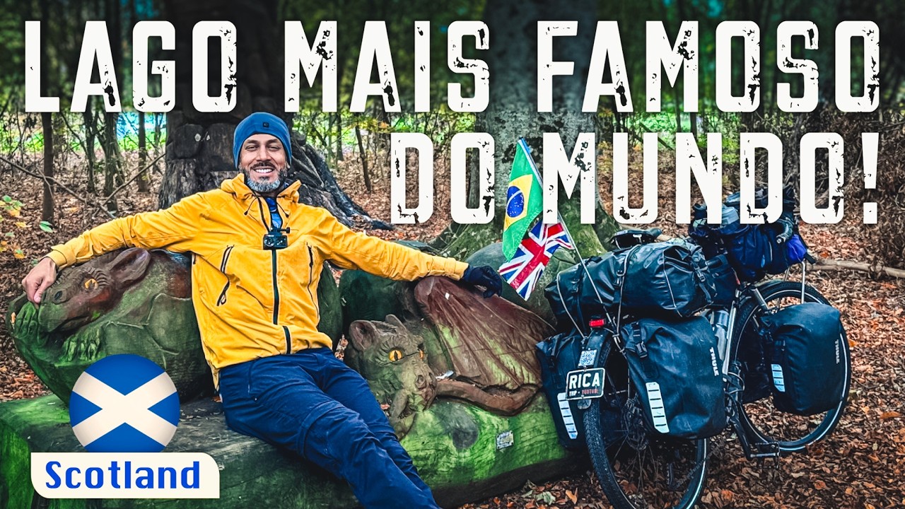 NÃO IMAGINAVA QUE ESTE LAGO FICAVA NA ESCÓCIA, ACAMPAMENTO MEMORÁVEL LAGO NESS. EP.201
