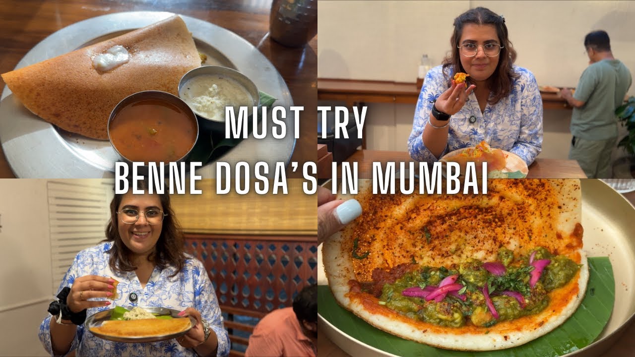 Benne Dosa’s in Mumbai | KTR | Muthuswami | Benne | Blondie | Techa Benne | Davengaere Benne Dosa