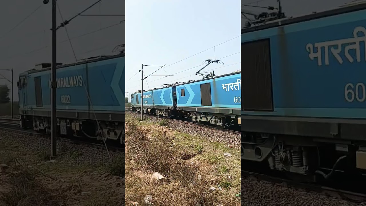 World Highest Strong Engines Train! 
