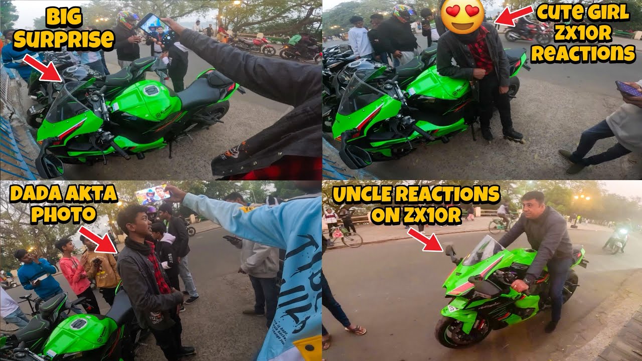 কলকাতা To চান্দন নগর স্ট্যান্ড || Chandannagar Public Reaction On ZX10r