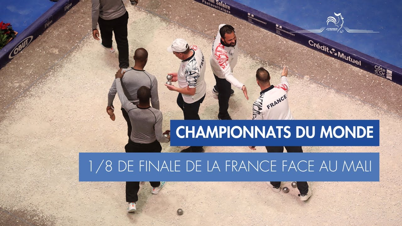 LE 1/8 DE FINALE DE LA FRANCE FACE AU MALI