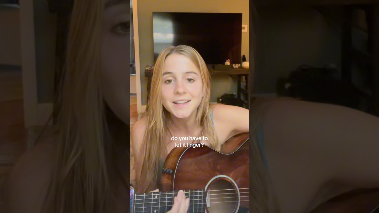 in so deeeeep🥰 #acousticsinger #singing #cover #linger #thecranberries #singer #artist #song #fall