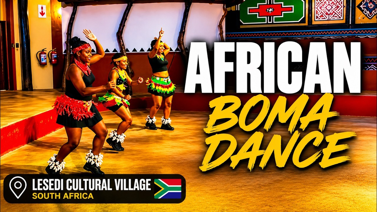 Traditional African Boma Dance Show | Lesedi Cultural Village Experience