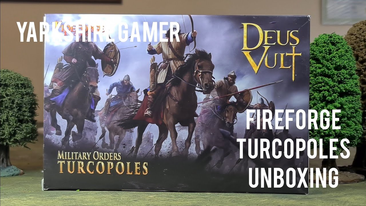 Распаковка 28-мм туркополов Fireforge Games от Yarkshire Gamer