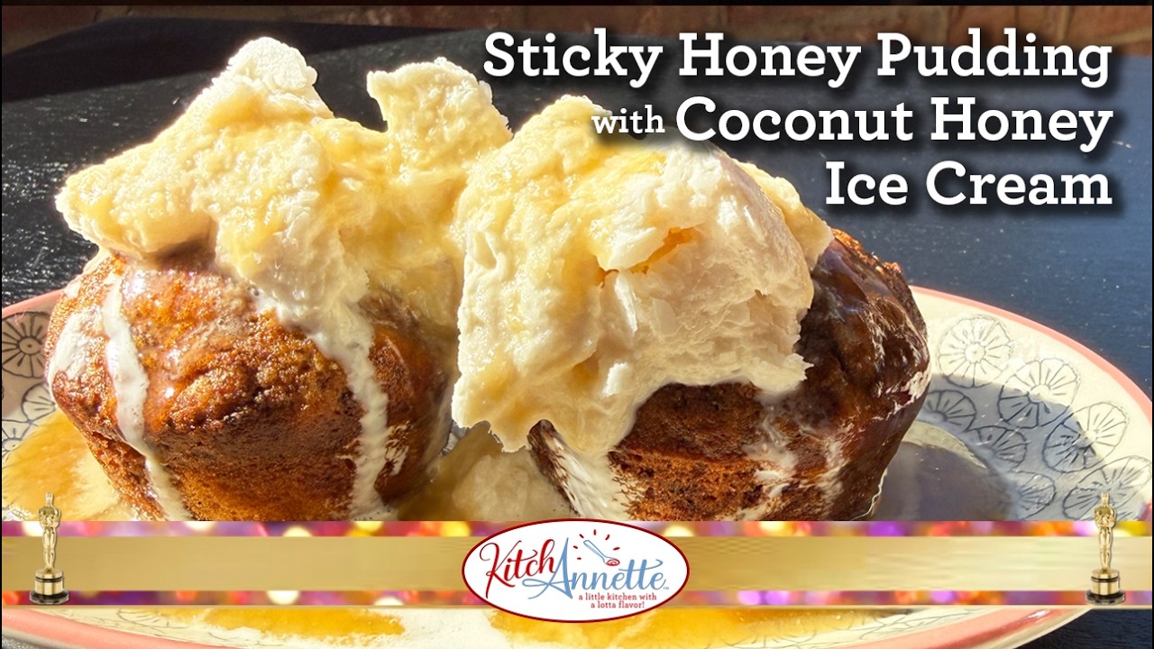 Beegonia: Sticky Honey Pudding with Coconut Honey Ice Cream