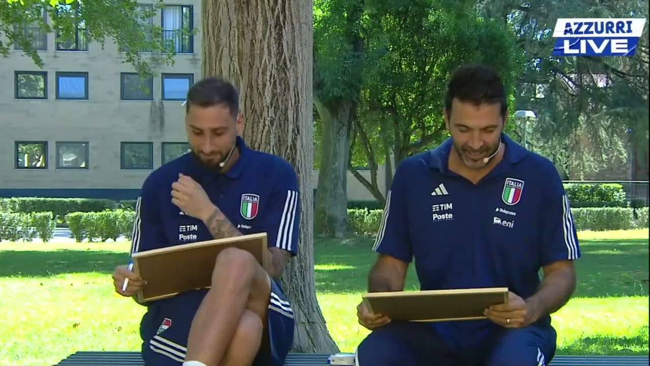 Azzurri Live with Gianluigi Buffon and Gianluigi Donnarumma