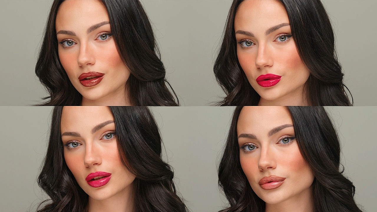 9 Stunning Lip Combo Swatches feat. L'Oréal Paris Liner, Lipstick & Lip Oil