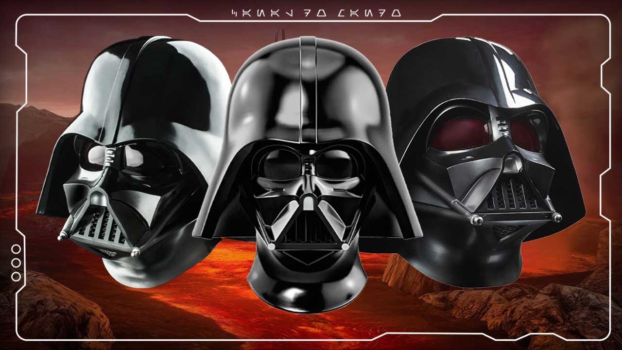 TODAS AS VERSÕES DO CAPACETE DE DARTH VADER | Canal do Mando