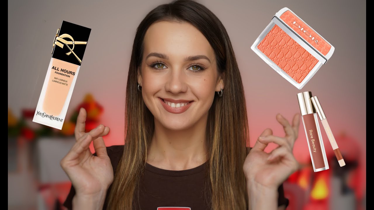 ЛЮКС долгожданные новинки тон YSL | румяна DIOR | комбо для губ RARE BEAUTY