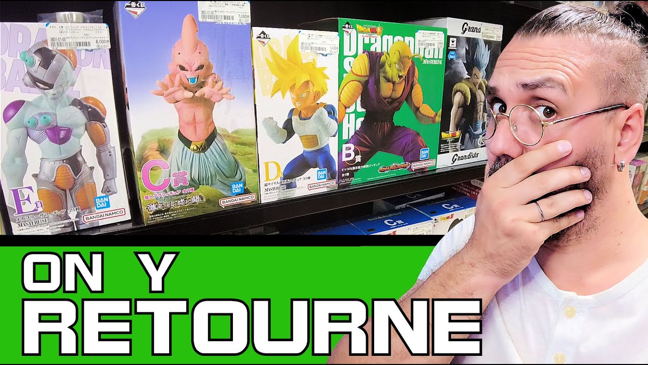VAUTOURAGE et ESCAPADE, JE CHERCHE la DABRA ! - Vlog Japon Dragon Ball Figurine