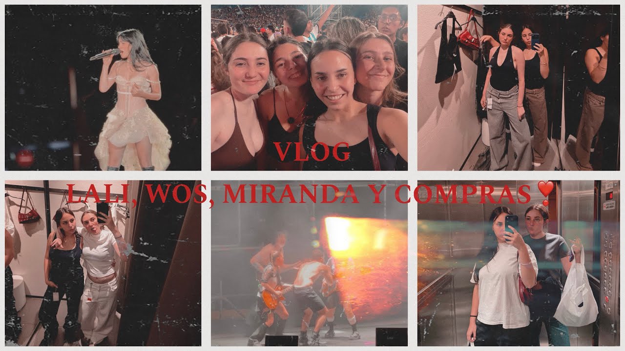 Vlog un poco de todo (LALI, WOS, MIRANDA + shopping)☺️❣️