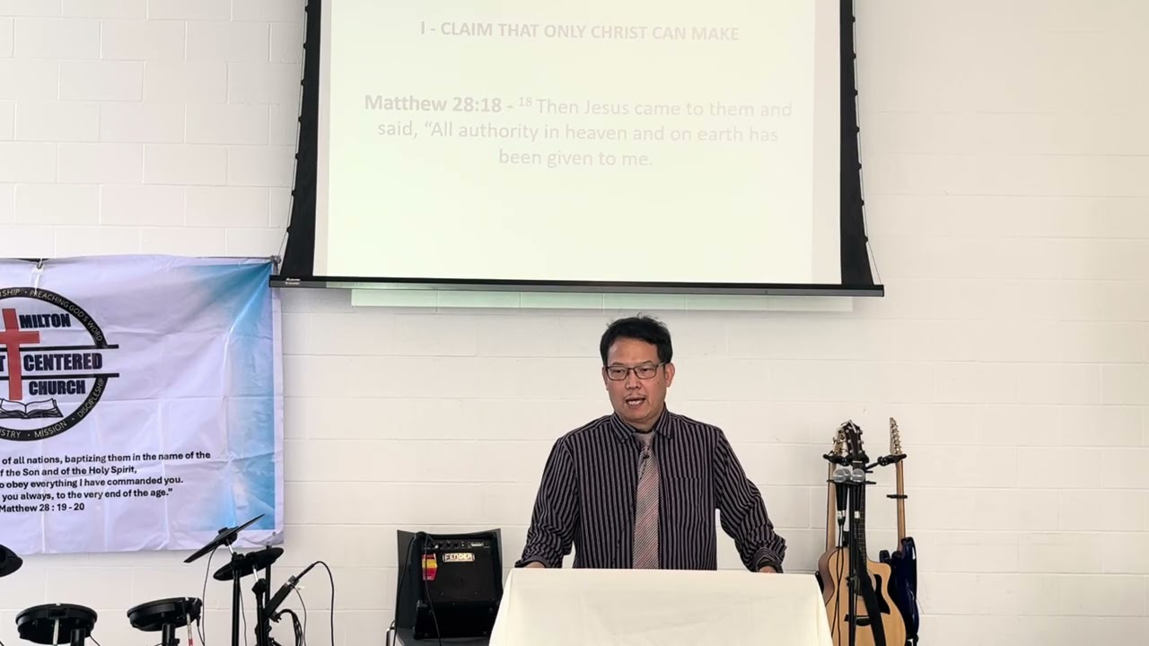 The Great Commission. Matthew 28:16-20 (MCCCSundayWorship): March 15, 2026