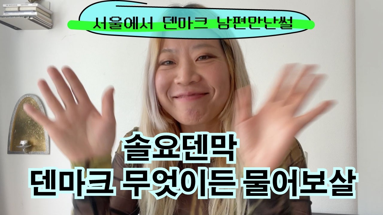🇩🇰 덴마크 무엇이든 물어보덴 | 서울에서 덴마크 남편만난 썰