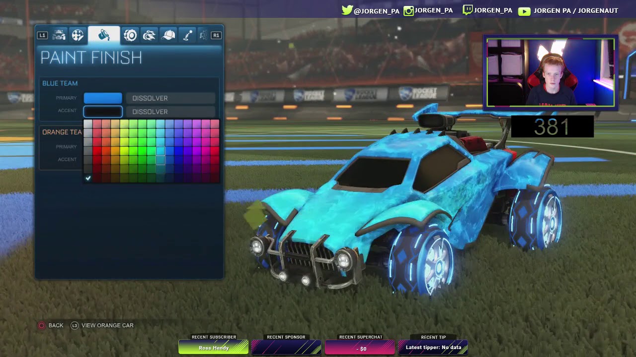 Showcasing All Season 9 Rewards on Rocket League!