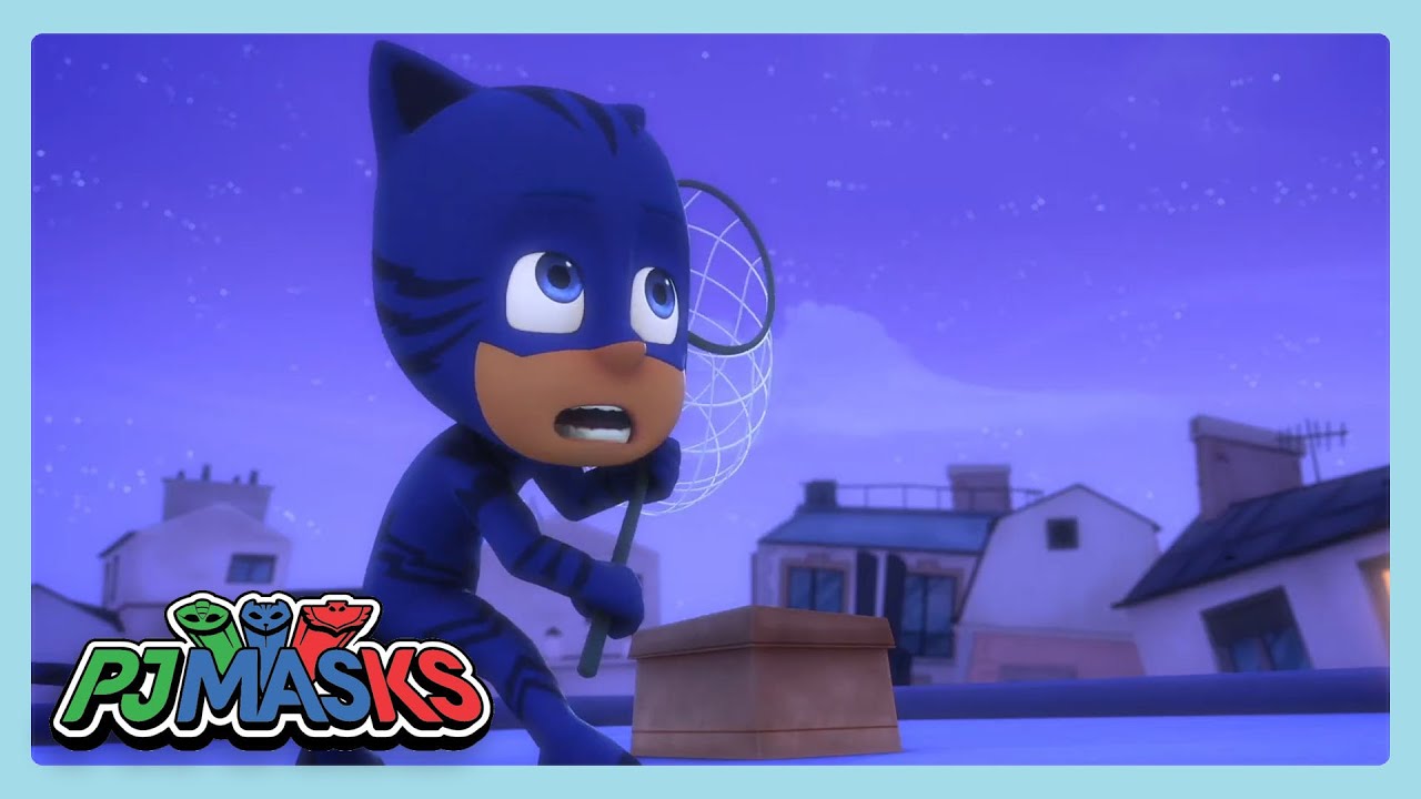 Catboy and The Butterfly Brigade | PJ Masks | Cartoons for kids | WildBrain Hero Tower