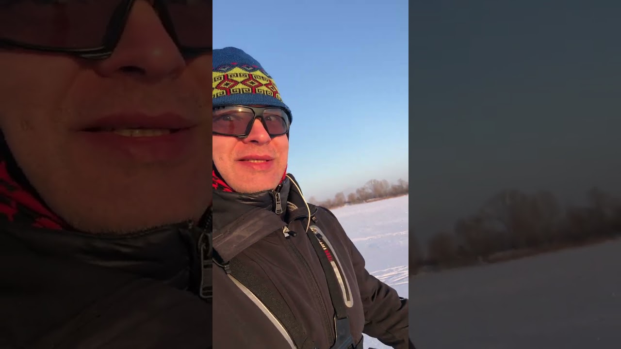 Все на лыжи! В Киеве - пуповине мира, лебеди летают по расписанию и загорать можно при -10 С! #киев 