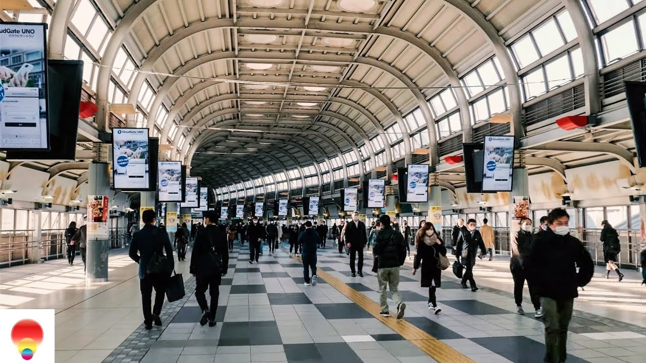 4K25FPS 品川駅から高輪台駅街散歩［東京/品川区］2021
