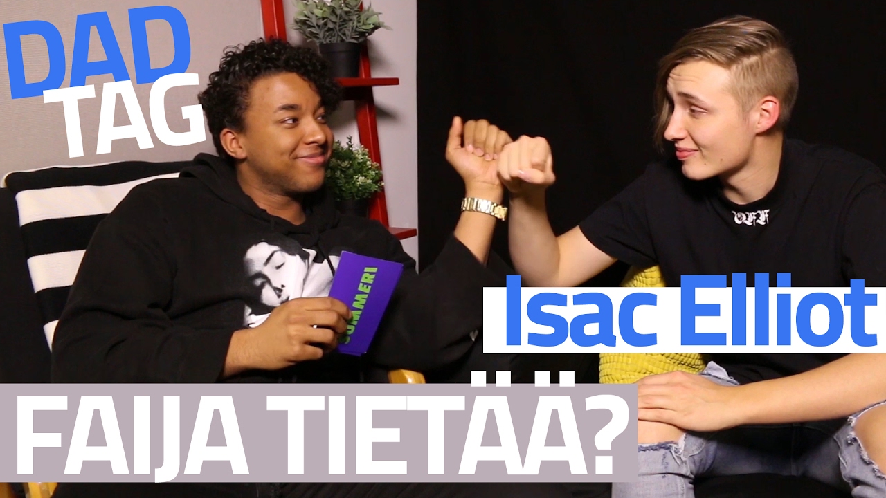 ISAC ELLIOT || DAD TAG || Kuinka hyvin Isacin iskä tuntee poikansa