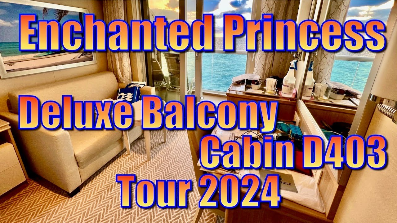 Экскурсия на каюте класса люкс Enchanted Princess Balcony D403 (зона карантина)