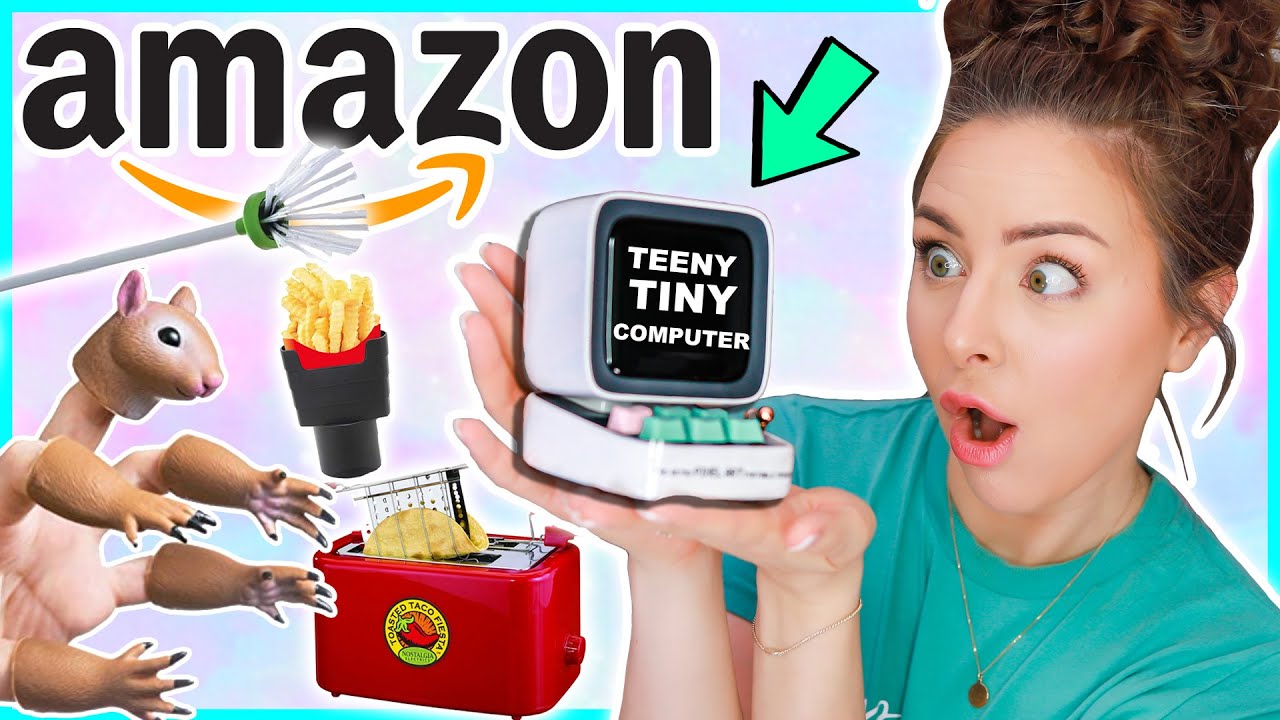 Testing Weird Amazon Products YOU NEED To Buy ! ad