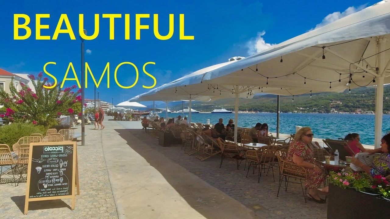 SAMOS GREECE 2025 🇬🇷 🔴 Dream Greek island for vacation  [4K UHD]
