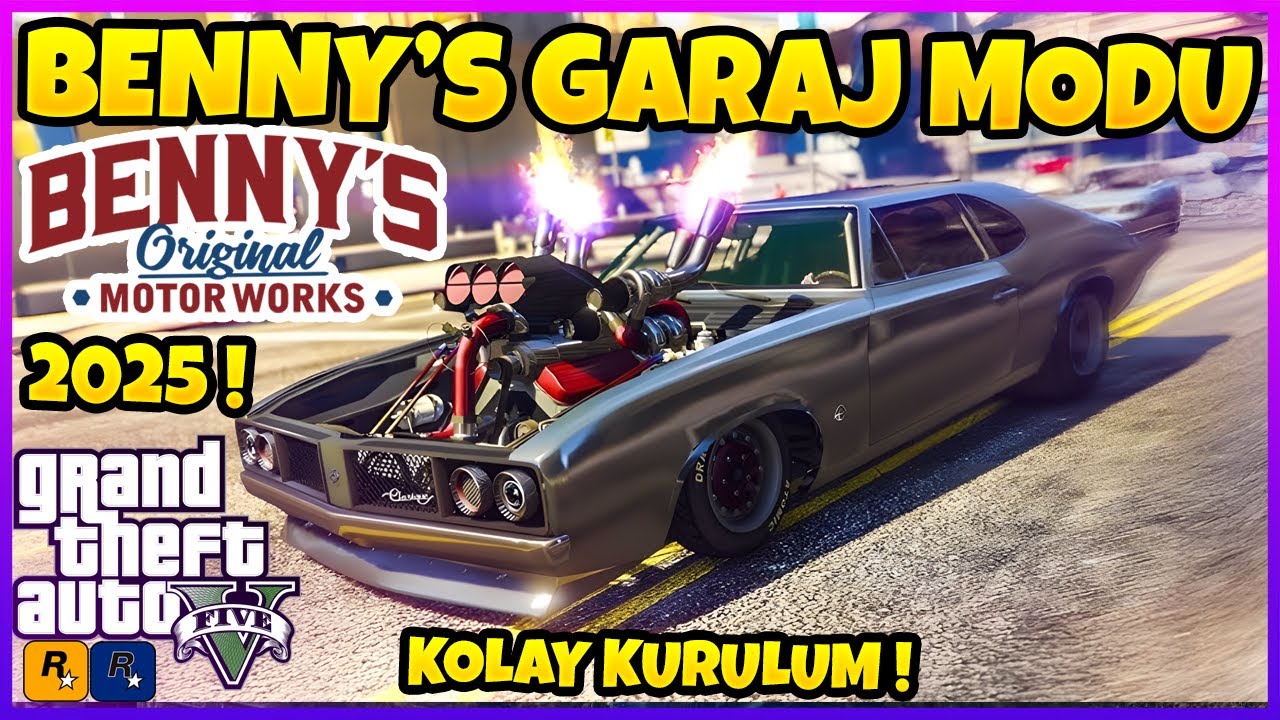 BENNY'S GARAGE GTA 5 YENi MODiFiYE MERKEZi | GTA 5 ONLINE BENNYS GARAGE MODU GTA 5  #GTA5 #BENNYS