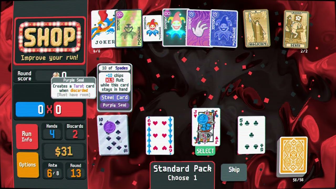 Gold Staking Gold Deck: Balatro