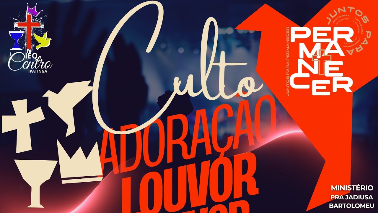CULTO LOUVOR & ADORAÇÃO - PRELETOR(a): PRa JADIUSA BARTOLOMEU - 22/02/2026