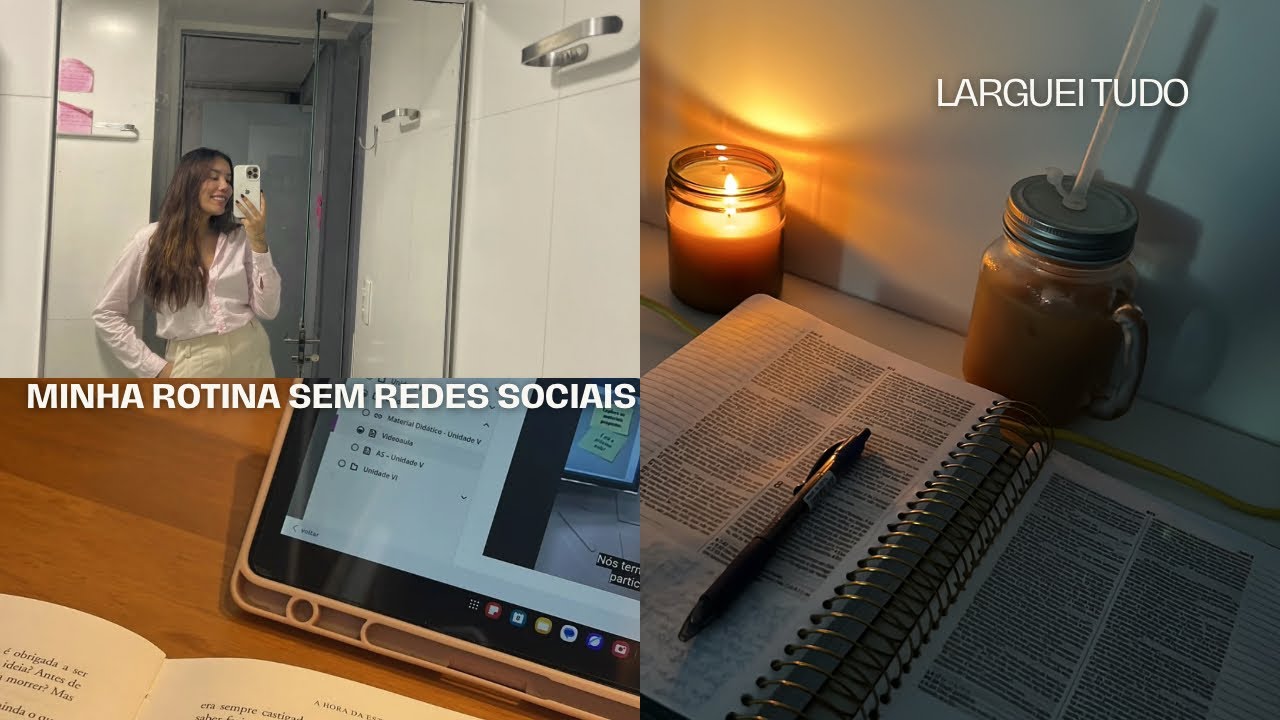 LARGUEI TUDO…DE NOVO | Rotina sem redes sociais 