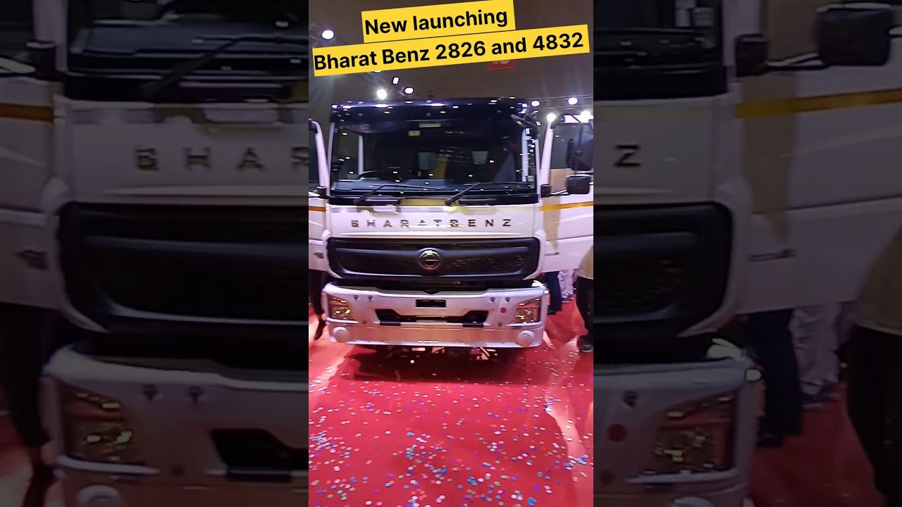 New launching Bharat Benz 2826 and 4832 #joshriders #automobile #bharatbenz
