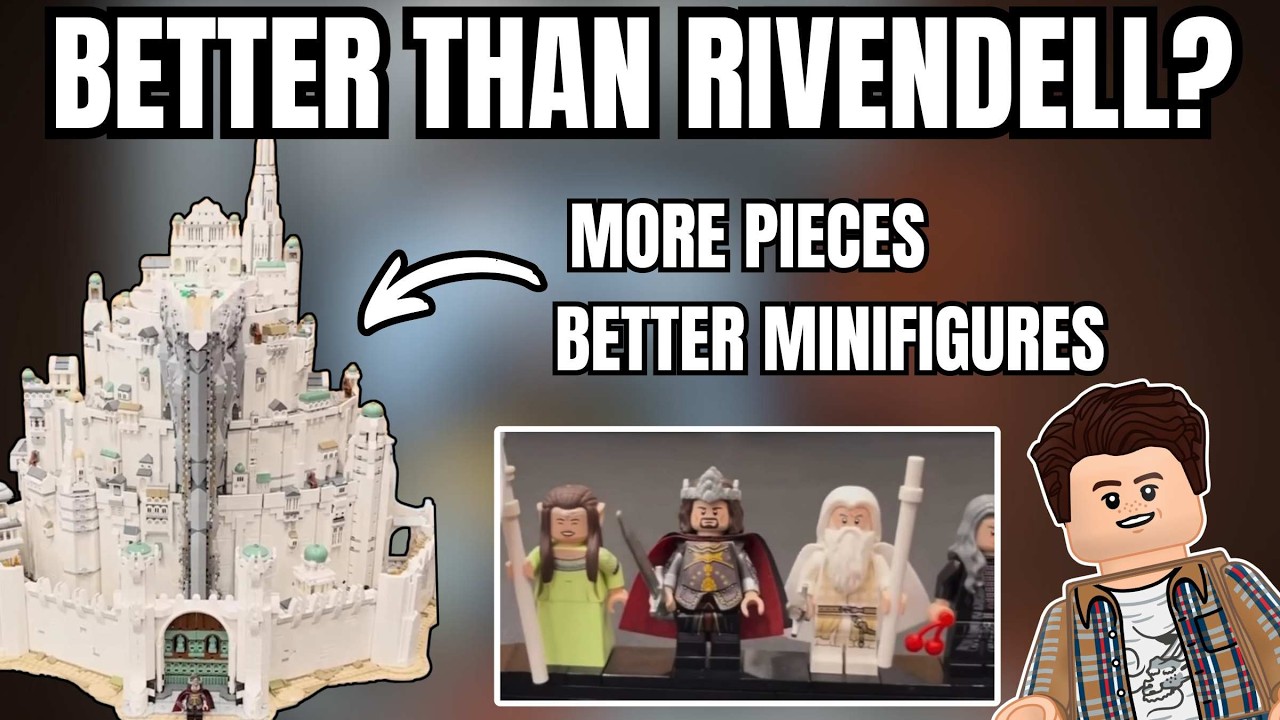 Утечка информации о Минас-Тирите из «Властелина колец» от LEGO — лучше, чем Ривенделл?