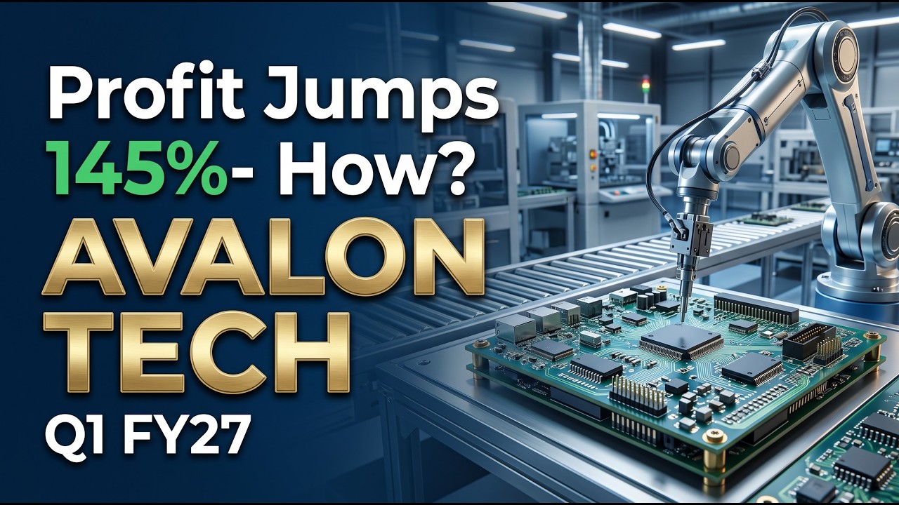 AVALON TECHNOLOGIES Share: How Did Profit Jump 145% in One Quarter? | Q1 FY27