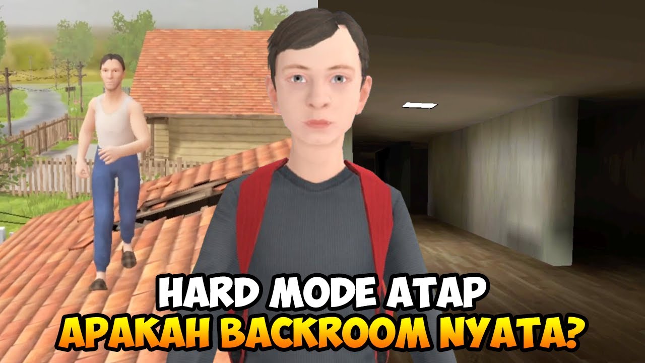 SAATNYA KABUR LEWAT ATAP DI HARD MODE DAN PECAHKAN MISTERI BELL DAN BACKROOM! Schoolboy Runaway