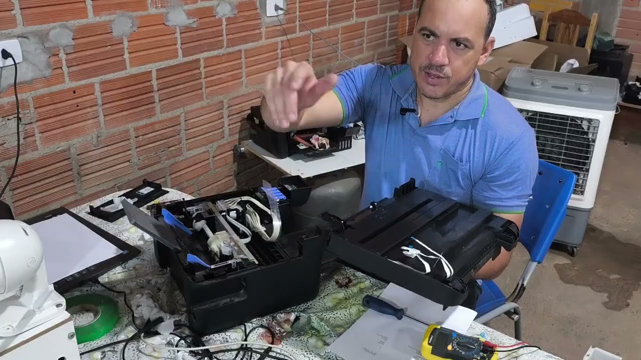 Manutenção completa, geral na EPSON L3250, L3150 e similares, Parte 1, desmontagem da máquina, dica✅