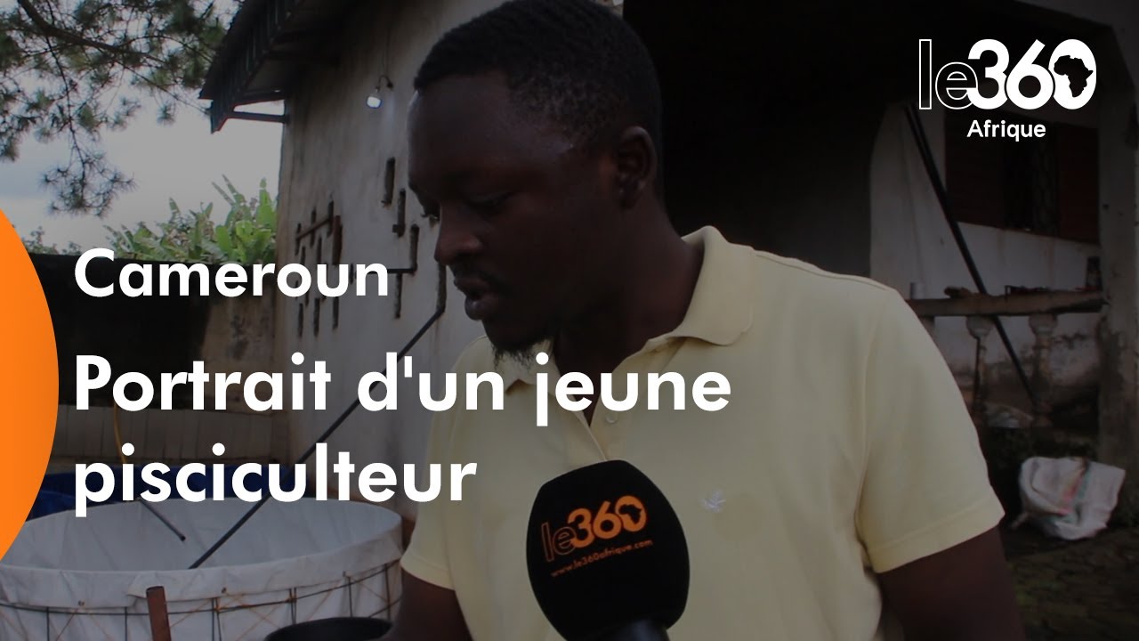 Cédrick Varès, un jeune pisciculteur qui veut réduire l’importation de poissons au Cameroun