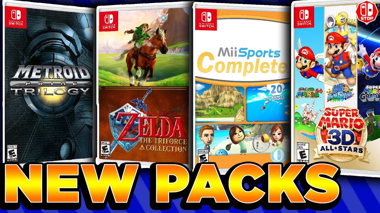 The New Switch COLLECTIONS We Could Get After Super Mario 3D Allstars!