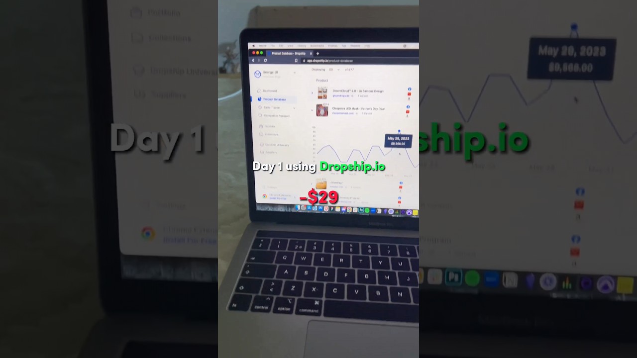Start dropshipping with dropship.io #dropshipping #ecommerce #ecommercebusiness #youtubeshorts