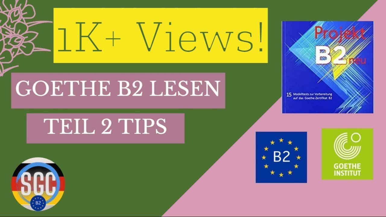 B2 Goethe Lesen Teil 2 Tips in Malayalam| GZ B2 LESEN Teil 2 എങ്ങനെ ചെയാം എളുപ്പത്തിൽ മലയാളത്തിൽ