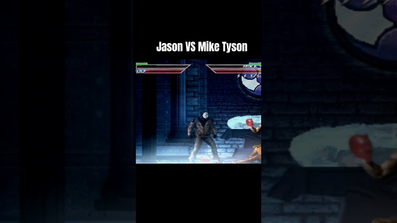 Mike Tyson VS Jason  #mugengameplay #gaming #mugenfight #retrogaming #mugen #gameplay