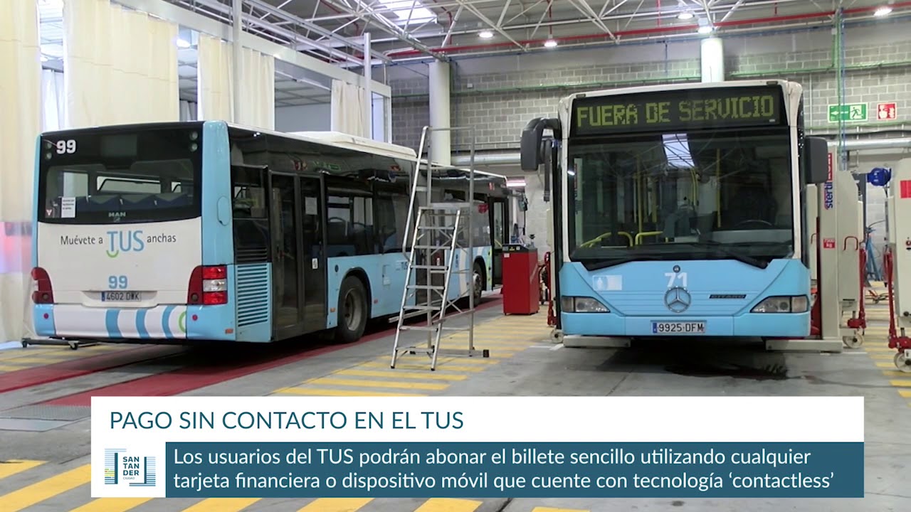 Pago sin contacto en el TUS