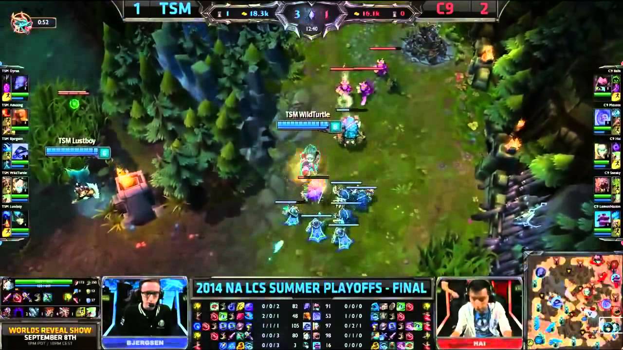 Cloud 9 vs TSM Game 4   Finals NA LCS Summer 2014 Playoffs   C9 vs TSM G4 PAX S4 Worlds Regionals