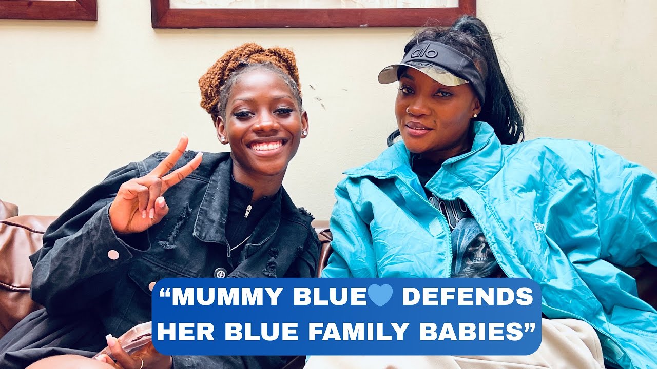 “MUMMY BLUE💙DEFENDS HER BLUE FAMILY BABIES”