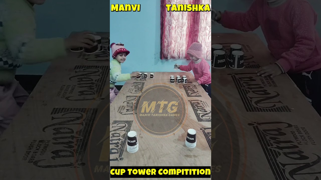 Kids Game 4 Tower Making Compitition | | बच्चों के खेल । Indoor Games for Kids