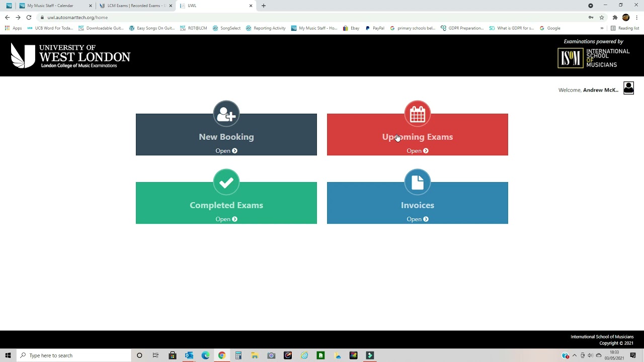 LCM Exam Upload Tutorial