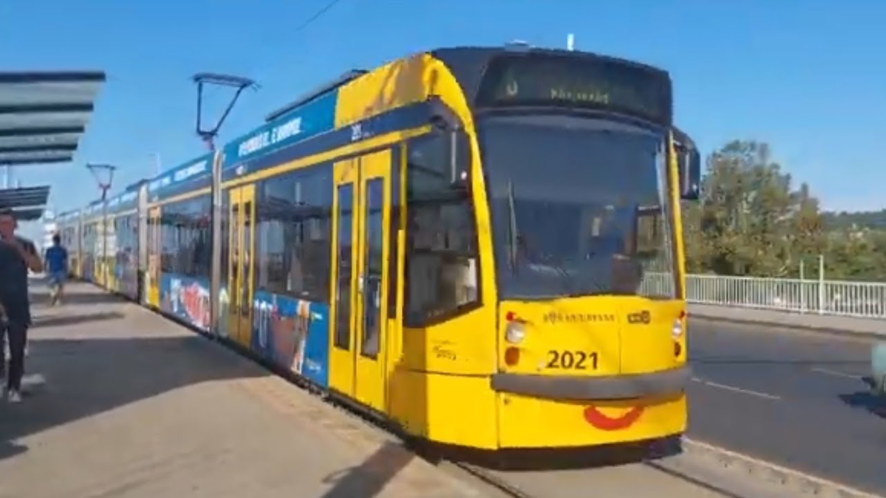 Budapest, 6-os villamos Nyugati pályaudvar M- Boráros tér H