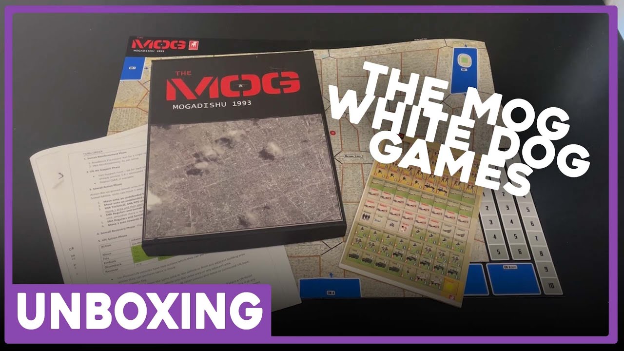 Unboxing | The Mog | White Dog Games | The Players' Aid